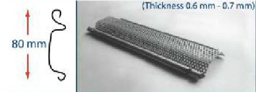 Light Duty Bluescope Zincalume <br />See Thru Perforated